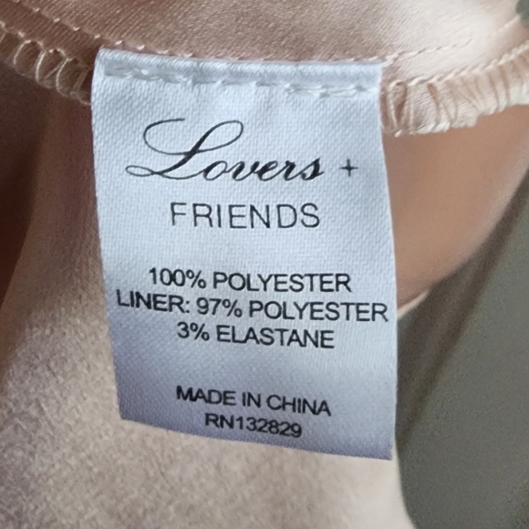 Lovers + Friends Marni Guipere Floral Lace Y2K Retro Style Maxi Mini Dre… - Picture 12 of 13